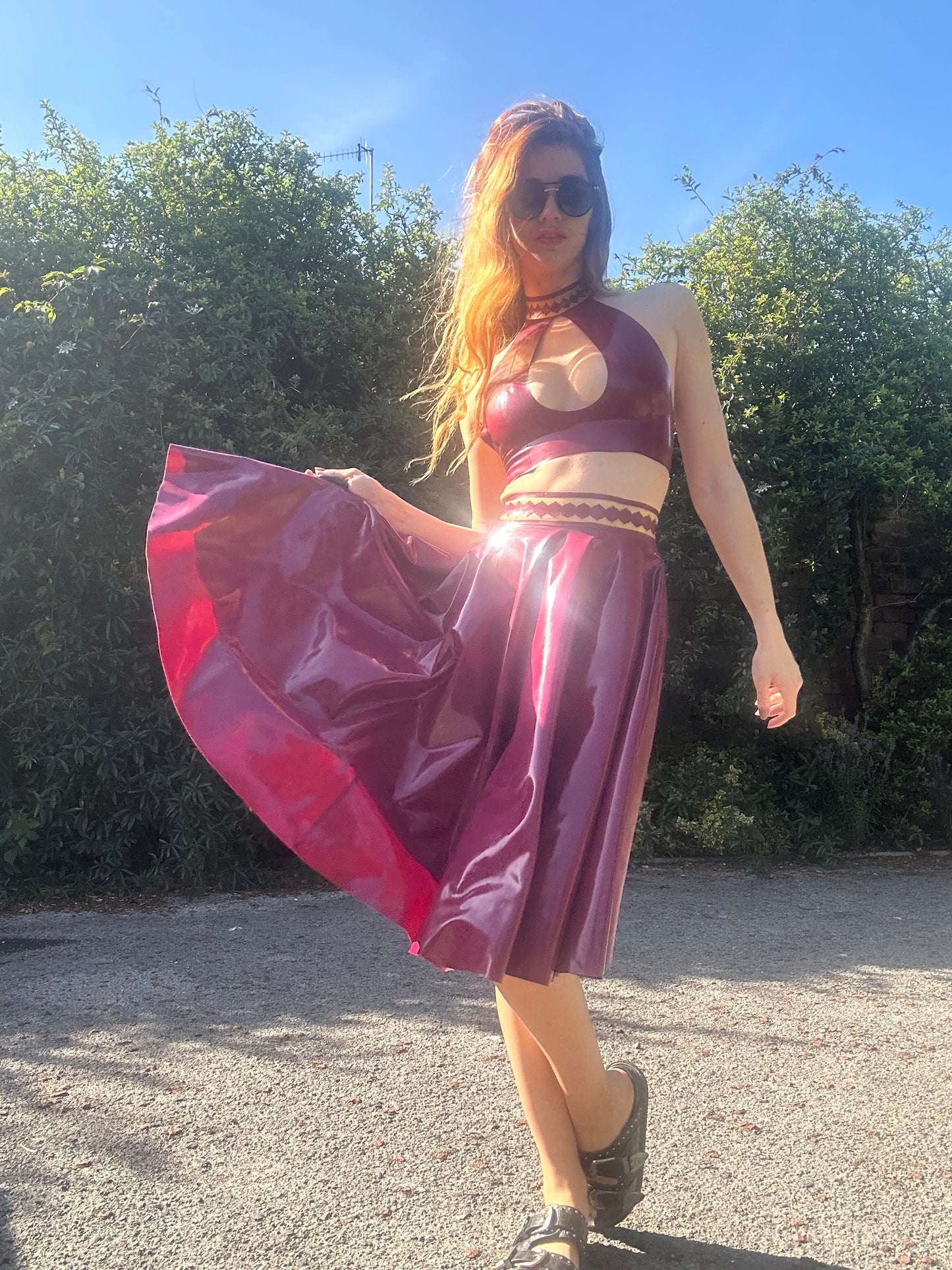 Without Warning Circle Skirt