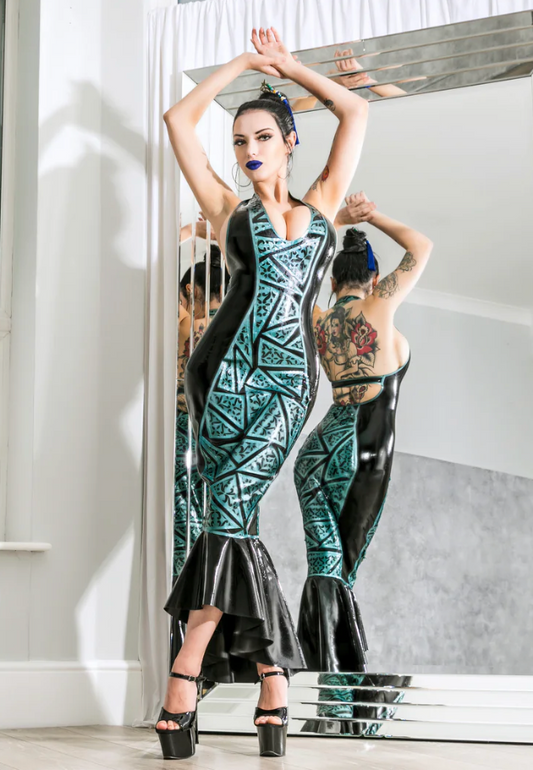 Latex Ballgown Dress