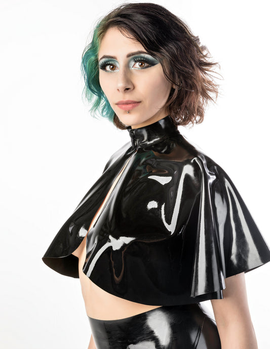 Back to Basics Latex Long Cape