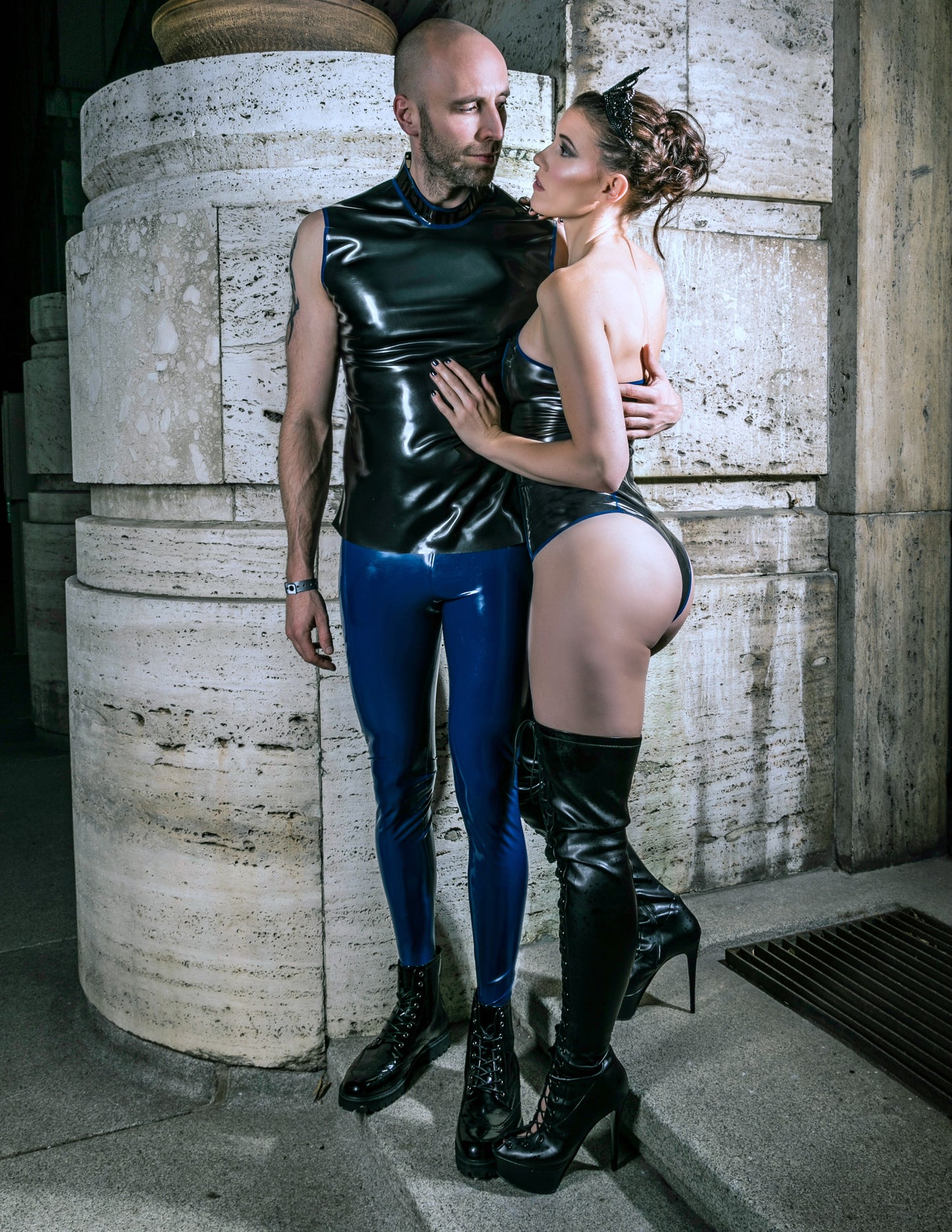 Rewired Latex Leggings