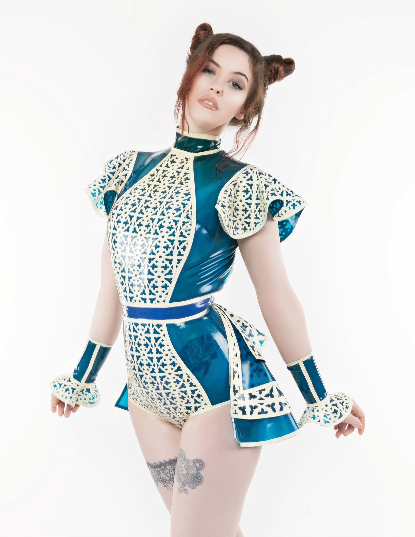 The Launch Latex Bustle Body
