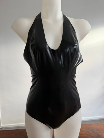 SAMPLE Latex Scoop Neck Bodysuit Size M/L / UK 12/14