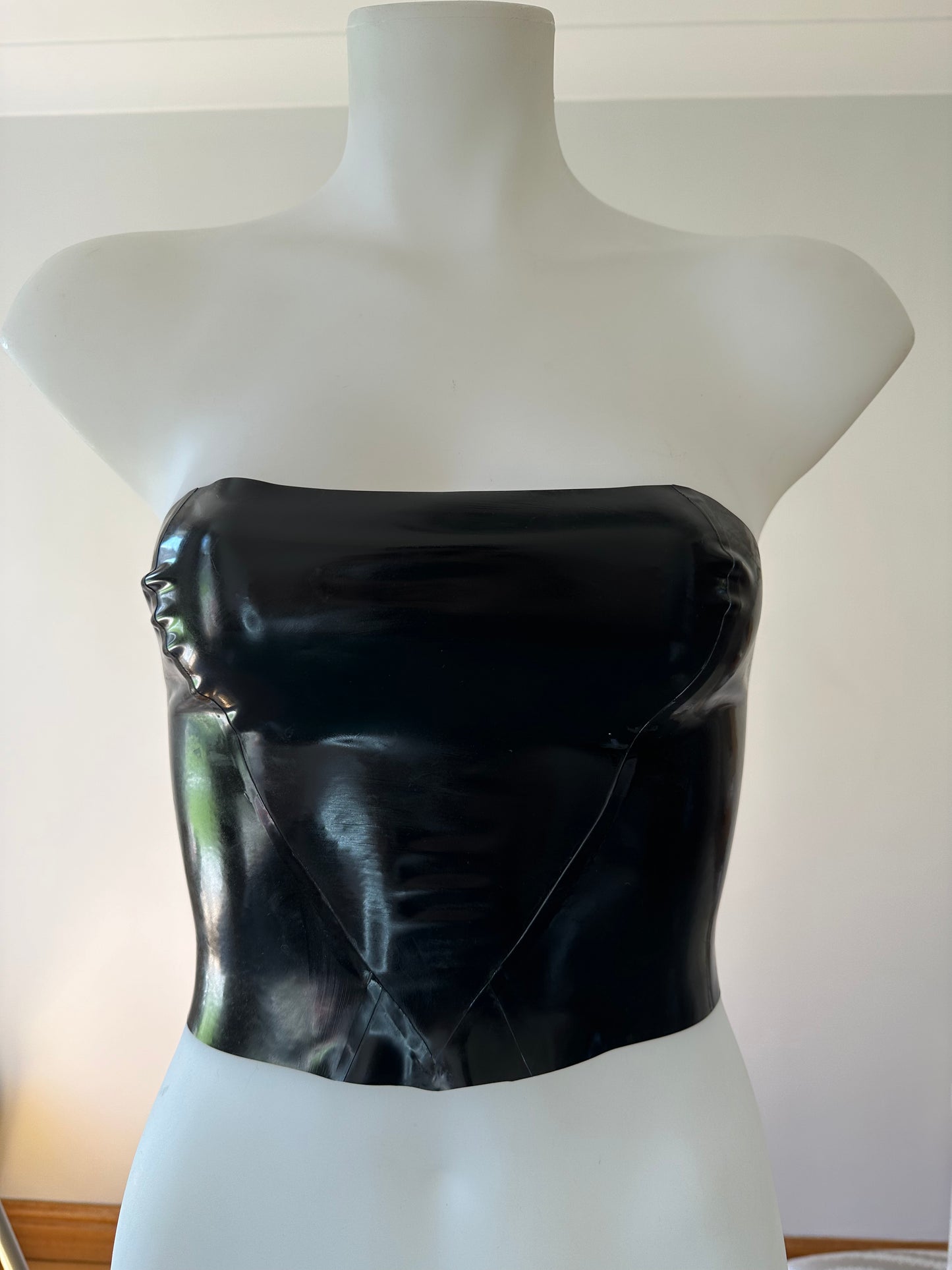 SAMPLE Black Bandeau Size S / UK 10