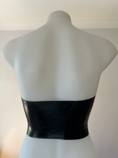 SAMPLE Black Bandeau Size S / UK 10