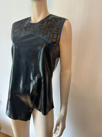 SALE Unisex Asymmetric Vest Top Size Medium